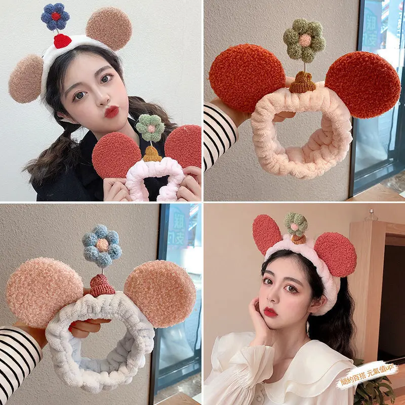 

Wash Face Hair Holder Fashion New Soft Elast Headbands Hairbands Strap Ear Turban For Woman And Girls Headwrap Hair Accessories