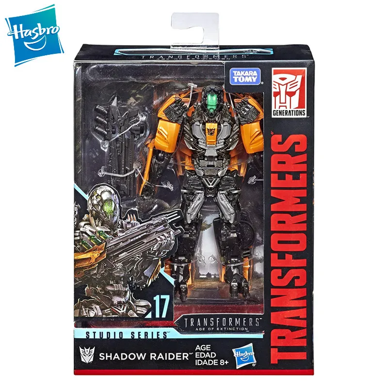 

14cm Hasbro Studio Series SS17 Transformers Shadow Knight Locked Redraw Action Model Toy Children Holiday Gift Collection Model