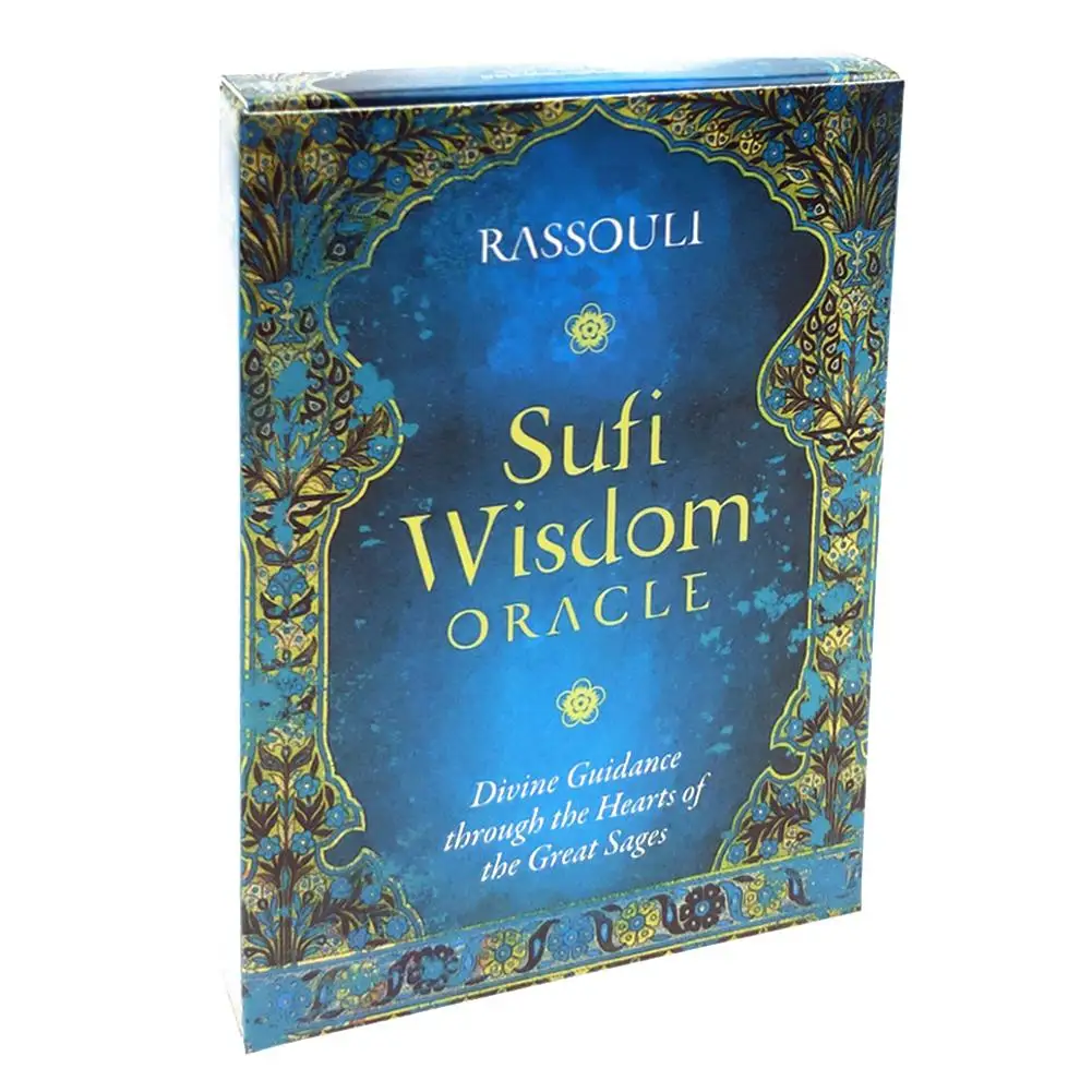 

44PCS Tarot Card Sufi Wisdom Oracle Fate Divination Game Card Full English Portable Adult Child Entertainment Board Game Toy