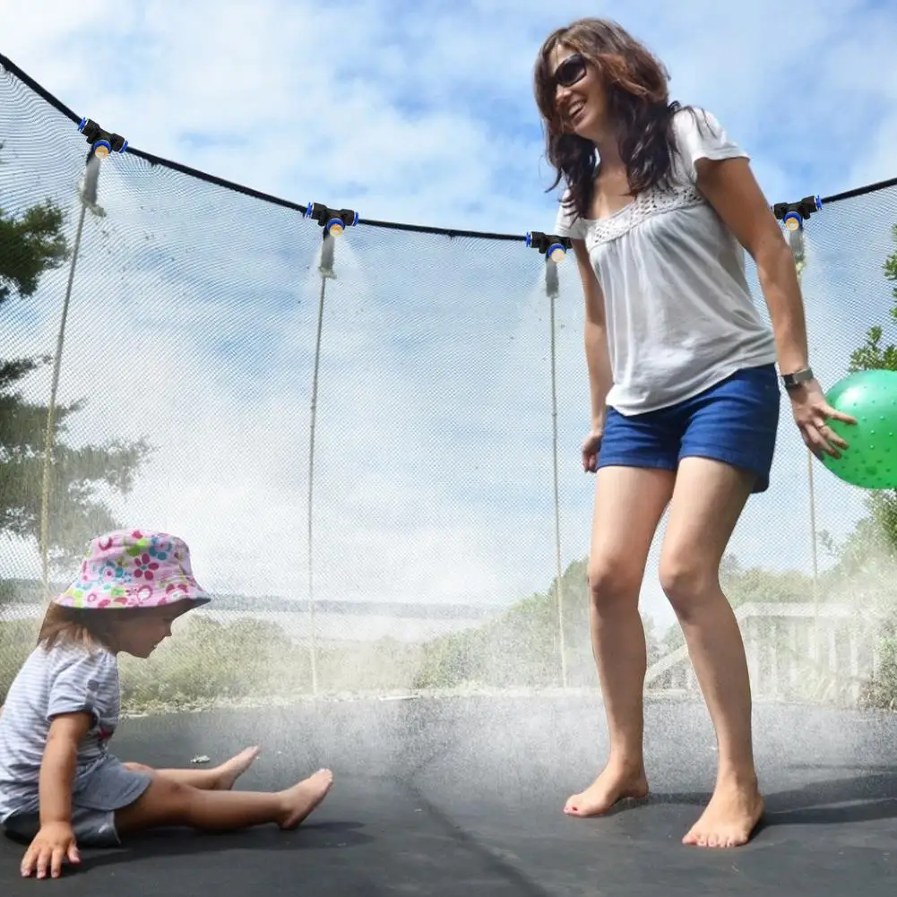 Наружная детская Защитная сетка для батута система водяного запотевания