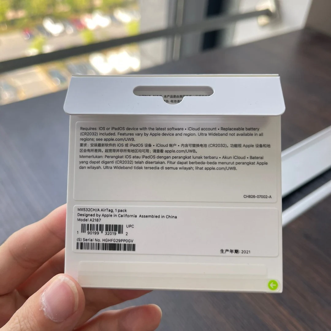 Оригинальный трек Apple AirTag --- (Поиск ключей поиск смарт-метки трекер GPS локатор