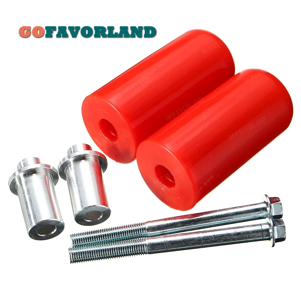 2 шт. 10 мм Универсальный ползунок для рамы мотоцикла Противоударная защита от