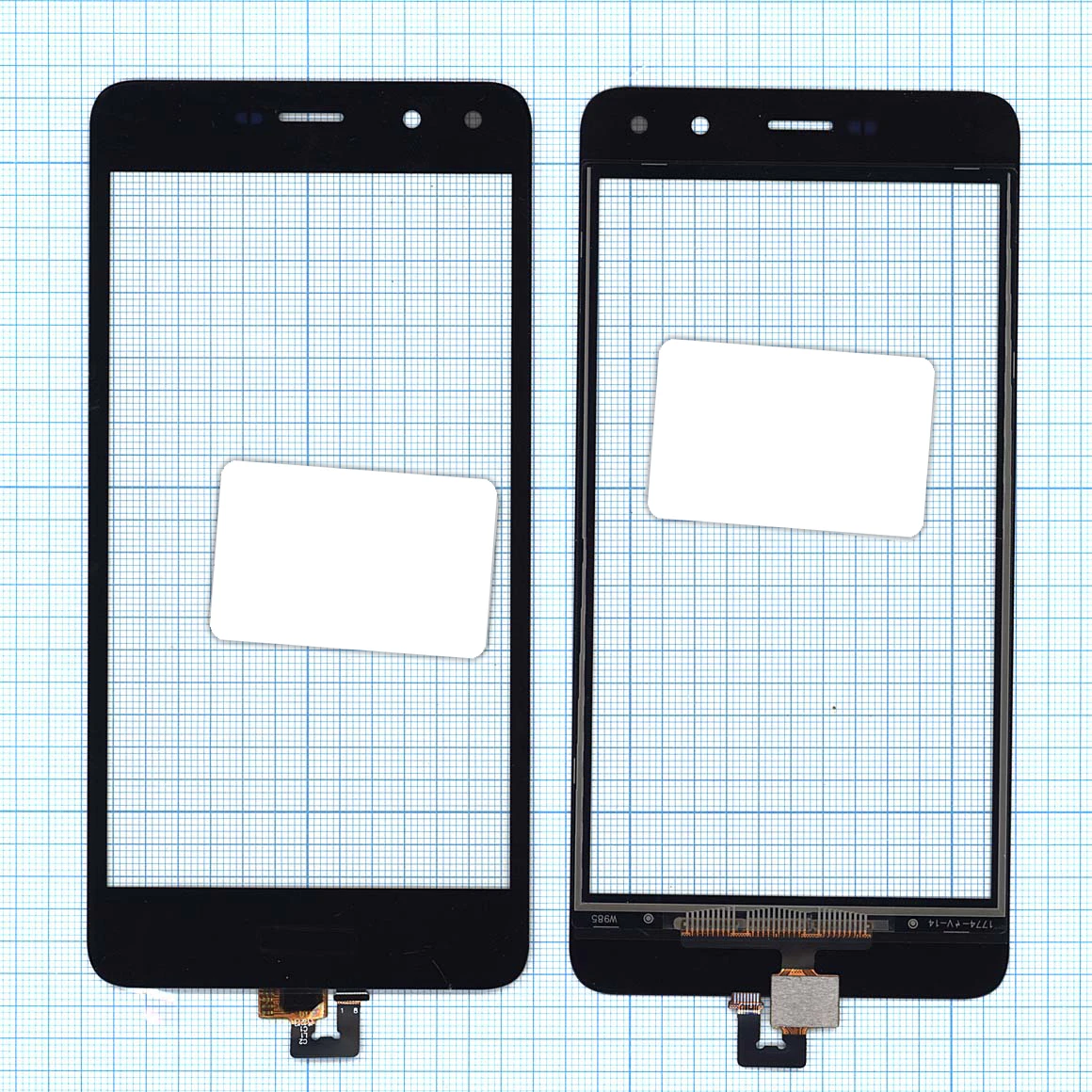 Сенсорное стекло (тачскрин) для Huawei Y5 2017 черное | Мобильные телефоны и аксессуары