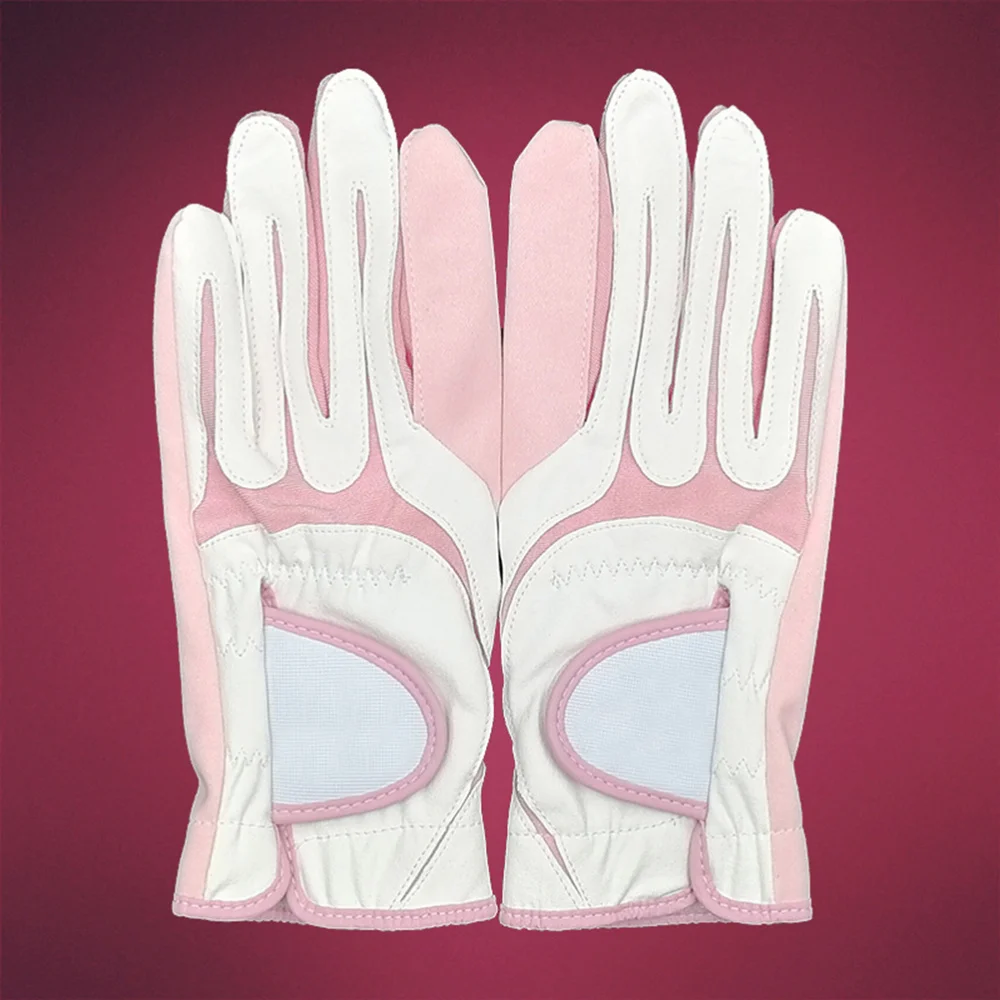 

1 Pair of Protection Cover Thin Breathable Microfiber for Enthusiast Beginner (White Pink, 18)