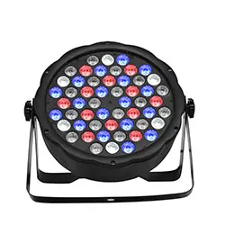54x3W rgbw led par Hiqh качественный светодиодный Par Light 54x3W RGBW Par Can DMX512 Диско DJ домашние вечерние KTV светодиодный сценический эффект - Цвет: 54x3W rgbw led par