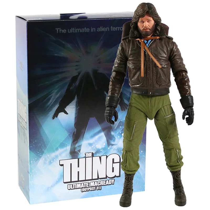 NECA The Thing Ultimate Macready (станция выживания) версия экшн-фигурка игрушка | Игрушки и