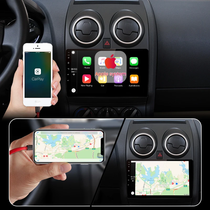AWESAFE для Nissan Qashqai 2006-2013 J10 автомобильный Радио Мультимедиа Видео плеер gps DSP No 2din 2 din Android 9,0 4G+ 64G