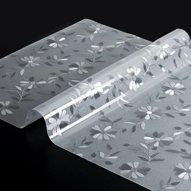 

1.5transparent Matte PVC Soft Glass Tablecloth Waterproof and Oil-Proof Tea Table Mat Crystal Soft Boardabc Waterproof