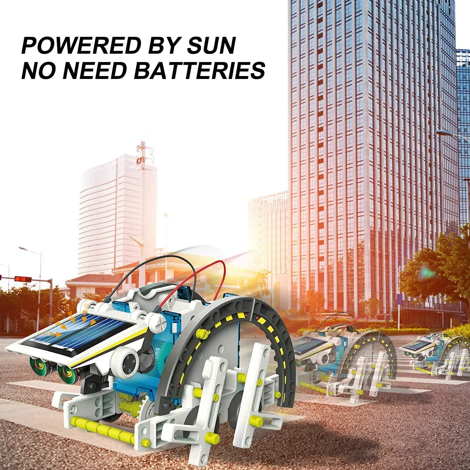 Building Toys 13-in-1 Robot Kit Solar Creation Toy Educational Science Experiment DIY Robotics Powered STEM |