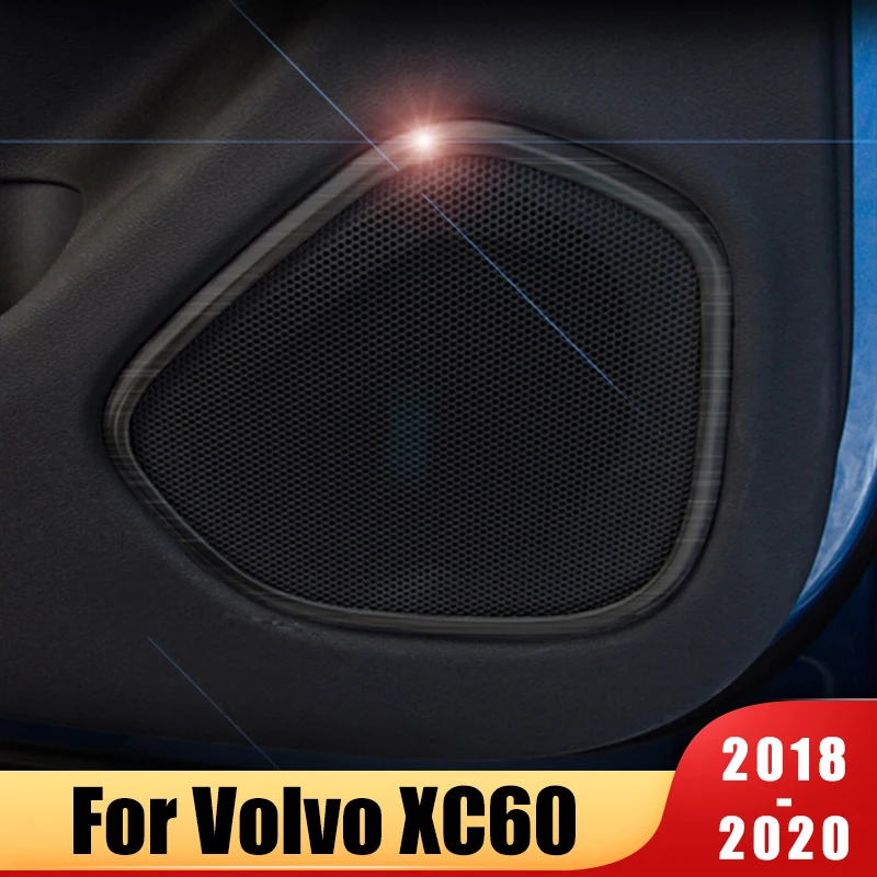 Панель двери из нержавеющей стали для Volvo XC60 2018 2019 2020|Лепнина интерьера| |