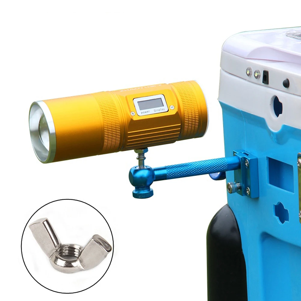 

Universal Night Fishing Box Light Stand Insert Removable Bracket Lamp Holder Fish Box Accessories Fishing Chair Light Stand Gear