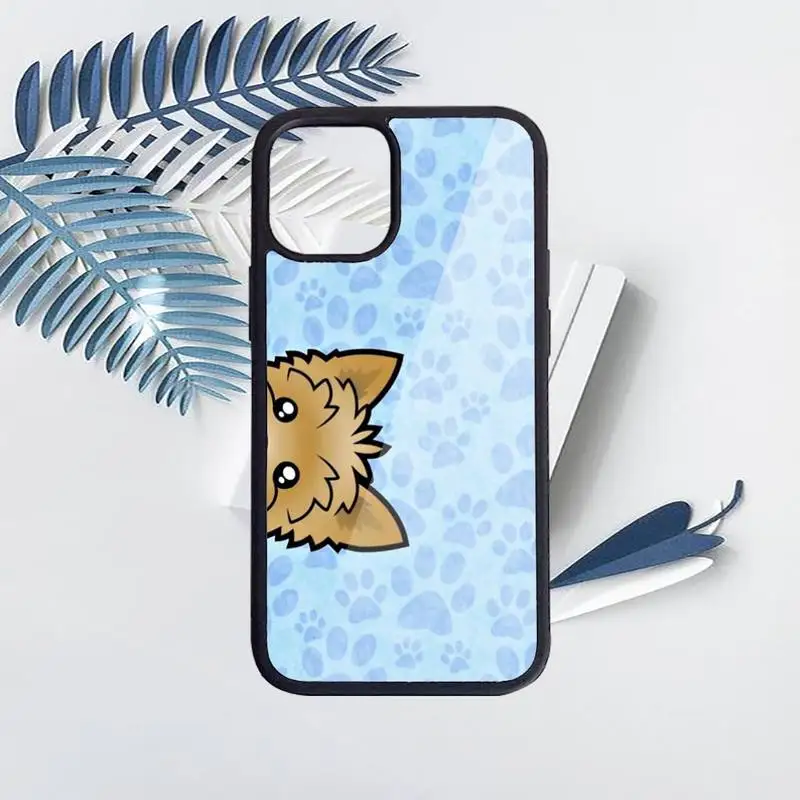 

yorkshire terrier dog Phone Case for iPhone 11 12 pro XS MAX 8 7 6 6S Plus X 5S SE 2020 XR Hard PC