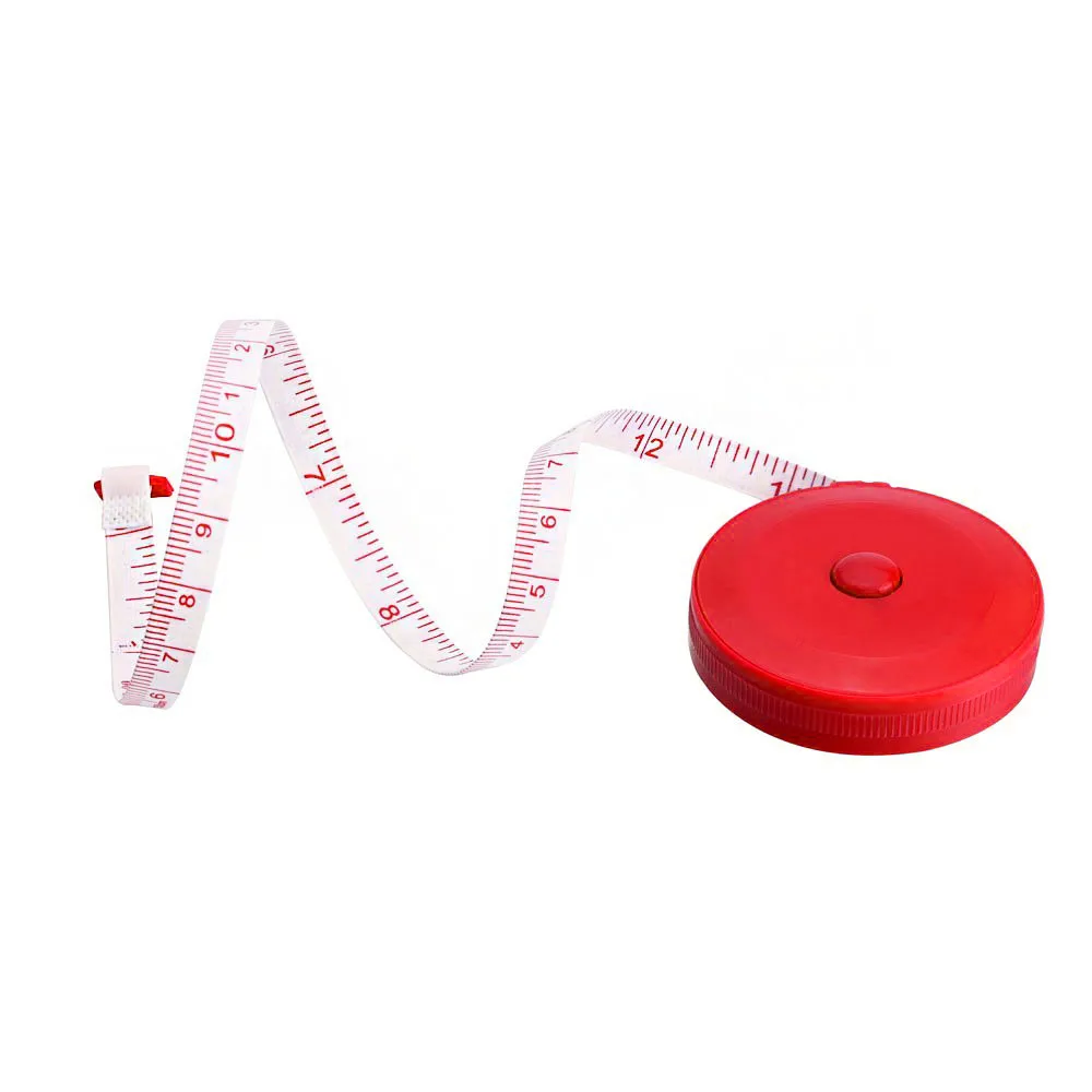 

1x Random Color Retractable Tape Measure Sewing Dieting Tapeline Ruler Tiny Tool Sewing Supplies Measure Home Improvement