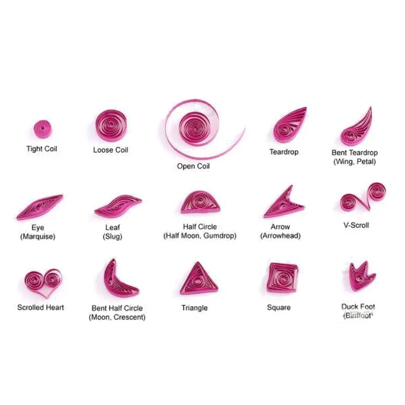 260 Радуга Бумага полоски для квиллинга Набор 3 мм/5 мм/7 мм/10 мм 39 см цветок подарок
