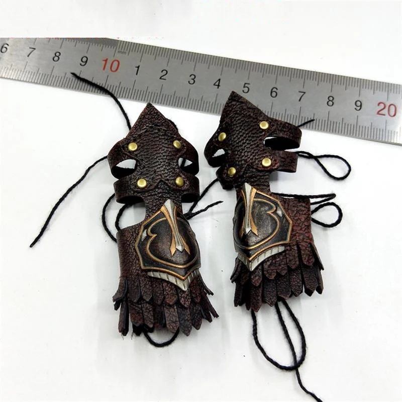 

In Stock TBLeague PL2020-172B 1/6 Royal Guard B Dark Black B Knee Protection Model For Usual Doll Figures Collectable