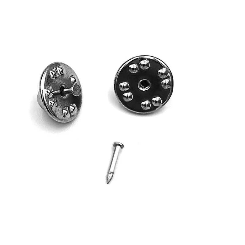 20 компл./лот брошь из нержавеющей стали сделай сам круглые застежки булавки для