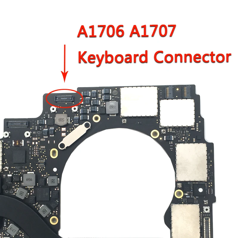 Новая клавиатура A1706 FPC Разъем для MackBook Pro Retina A1707 разъем клавиатуры J4500 40pin на