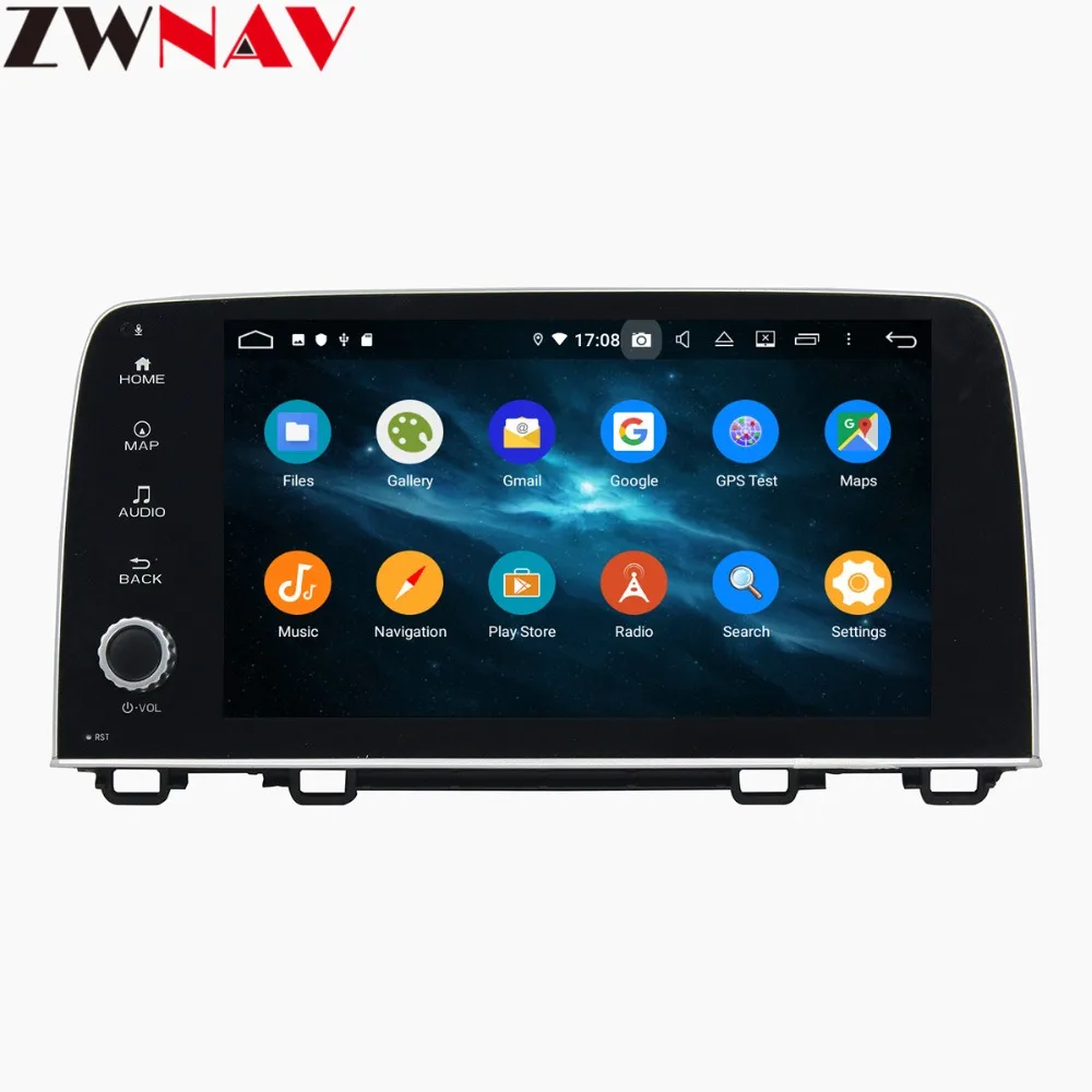 Android 9 4+ 64G DSP автомобильный dvd-плеер gps навигация для HONDA CRV головное устройство мультимедийный плеер магнитофон
