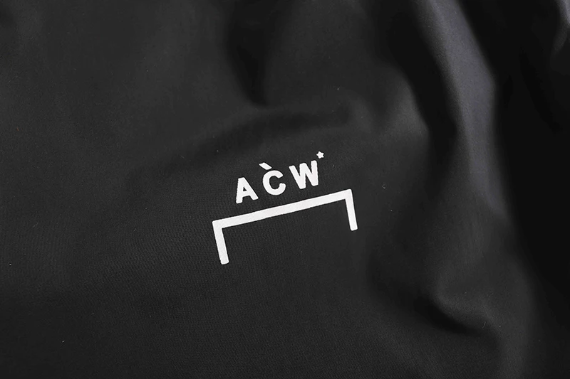A-COLD-WALL темно-серые спортивные брюки Модные мужские и женские ACW функциональные тактические мульти-комбинезоны с карманами A-COLD-WALL брюки на шнурке
