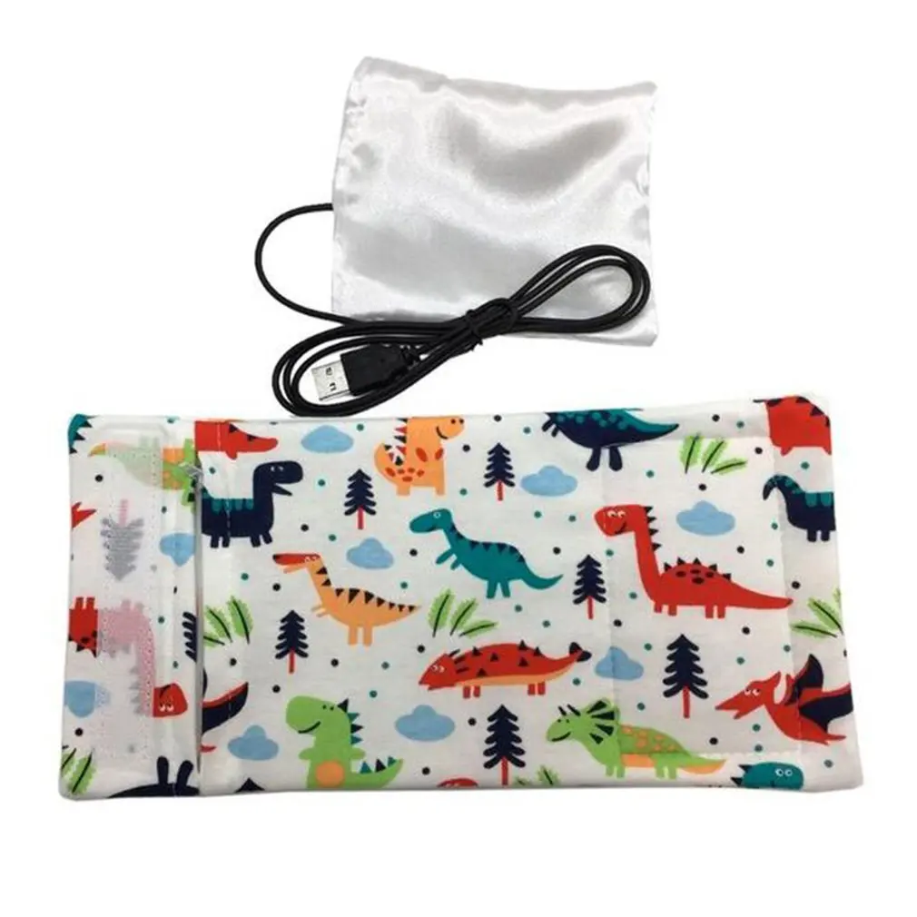 

USB Milk Water Warmer Travel Stroller Insulated Bag Baby Nursing Bottle Heater practical portable