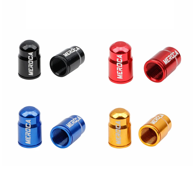 2pc Aluminum Bicycle Tire Valve Cap Ultralight Mountain Road Bike Schrader/Presta Protector MTB Accessories | Спорт и развлечения