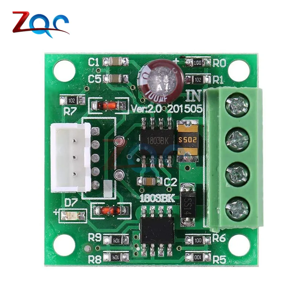 Контроллер скорости двигателя постоянного тока PWM 1803BK 1 8 V 3V 5V 6V 12V 2A блок