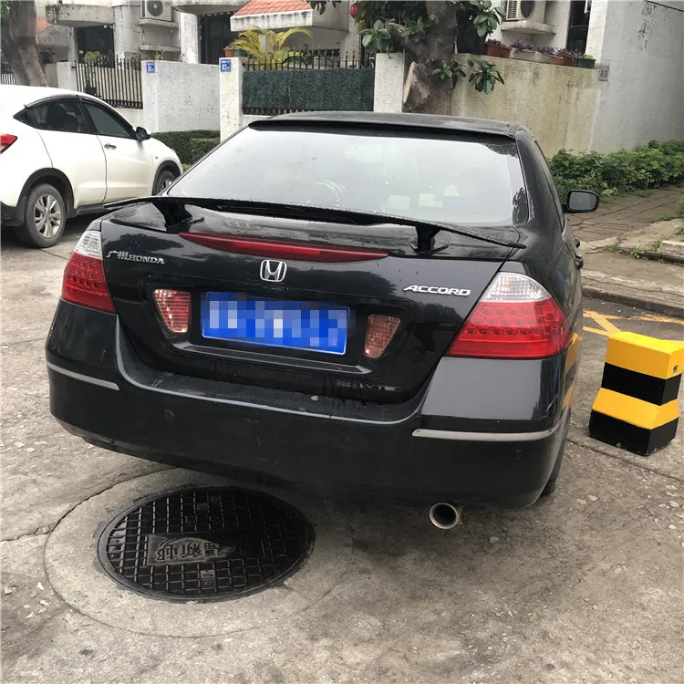 Для HONDA Accord спойлер 2006 2007 Высокое качество ABS Материал заднее крыло автомобиля
