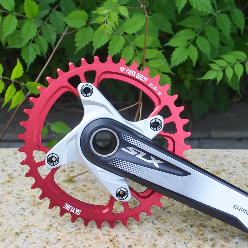 MTB велосипед круглая узкая широкая цепь из колец Цепь 32T 34T 36 т 38 40 42 44 46 48 шатунный
