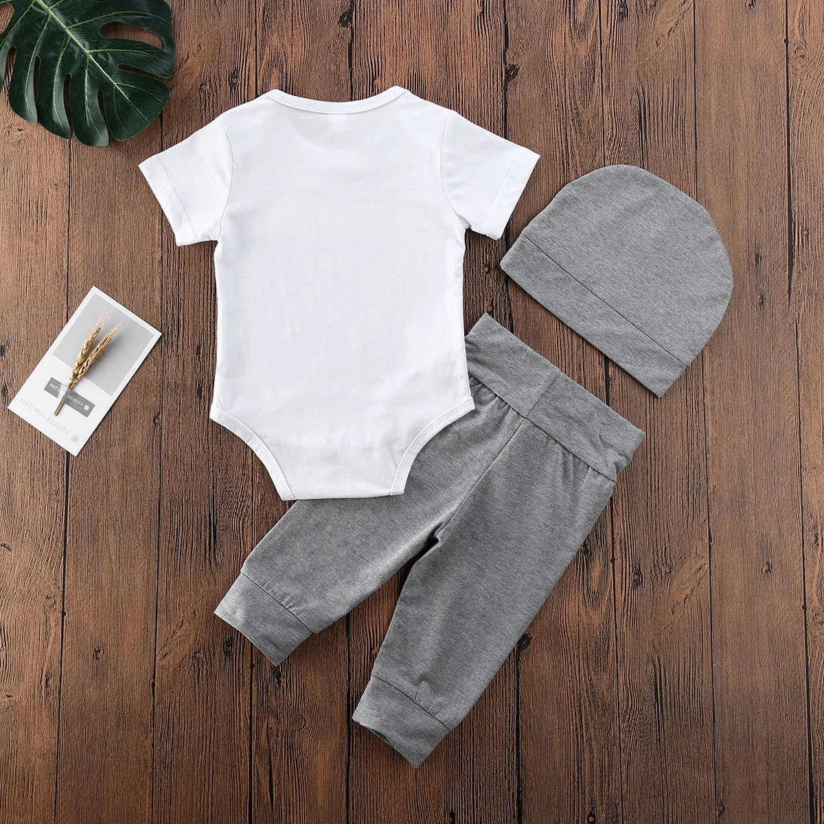 

UK Stock Newborn Baby Boy Girl Long Sleeve T-shirt Tops Pants Outfit Set Clothes