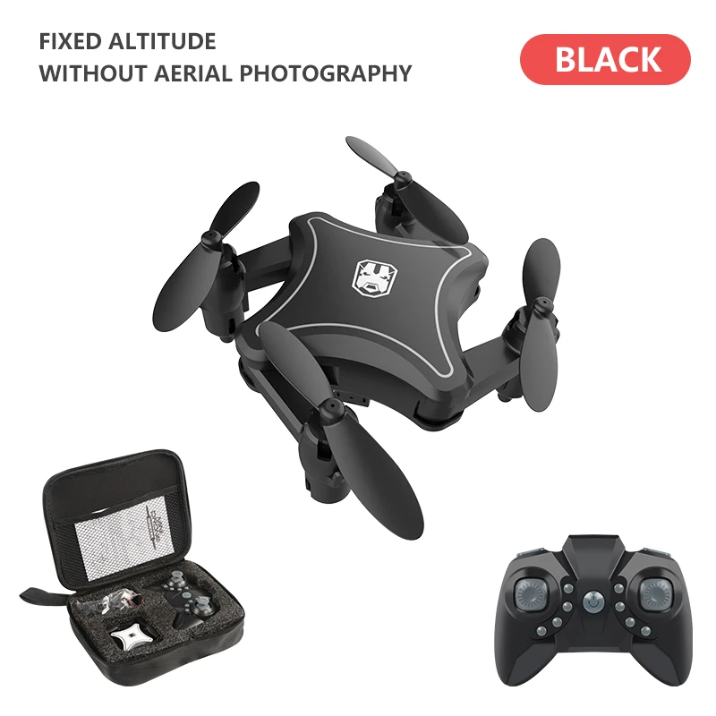 No Camera Black Мини-Дрон WiFi FPV камера 4K HD удержание высоты RC Дрон вертолет один ключ возврат складной мини-Квадрокоптер высокое качество Дрон - Цвет: No Camera Black