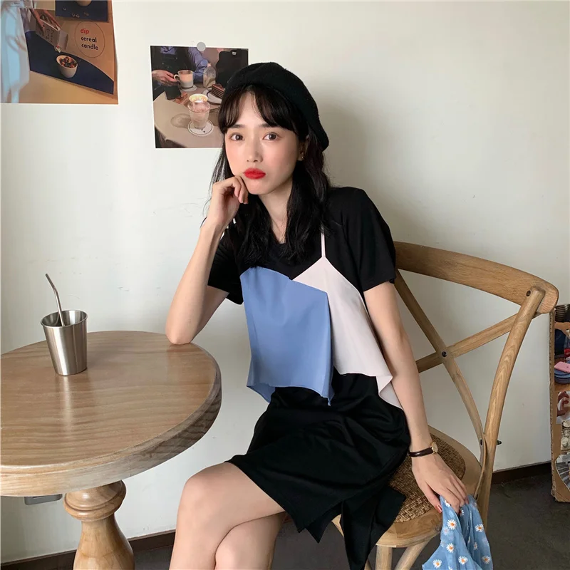 

CMAZ Dresses For Women Summer 2021 Korean Style Female Dress