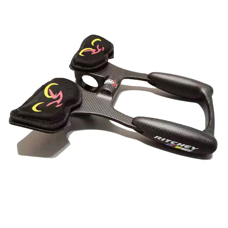 ws 3K matte Горячая Распродажа itly Bullhorn TT руль Триатлон расширитель для велосипеда Отдых/TT Руль дорожный велосипед 31,8 мм 3K Глянцевая углеродная Аэро-бар - Цвет: ws 3K matte