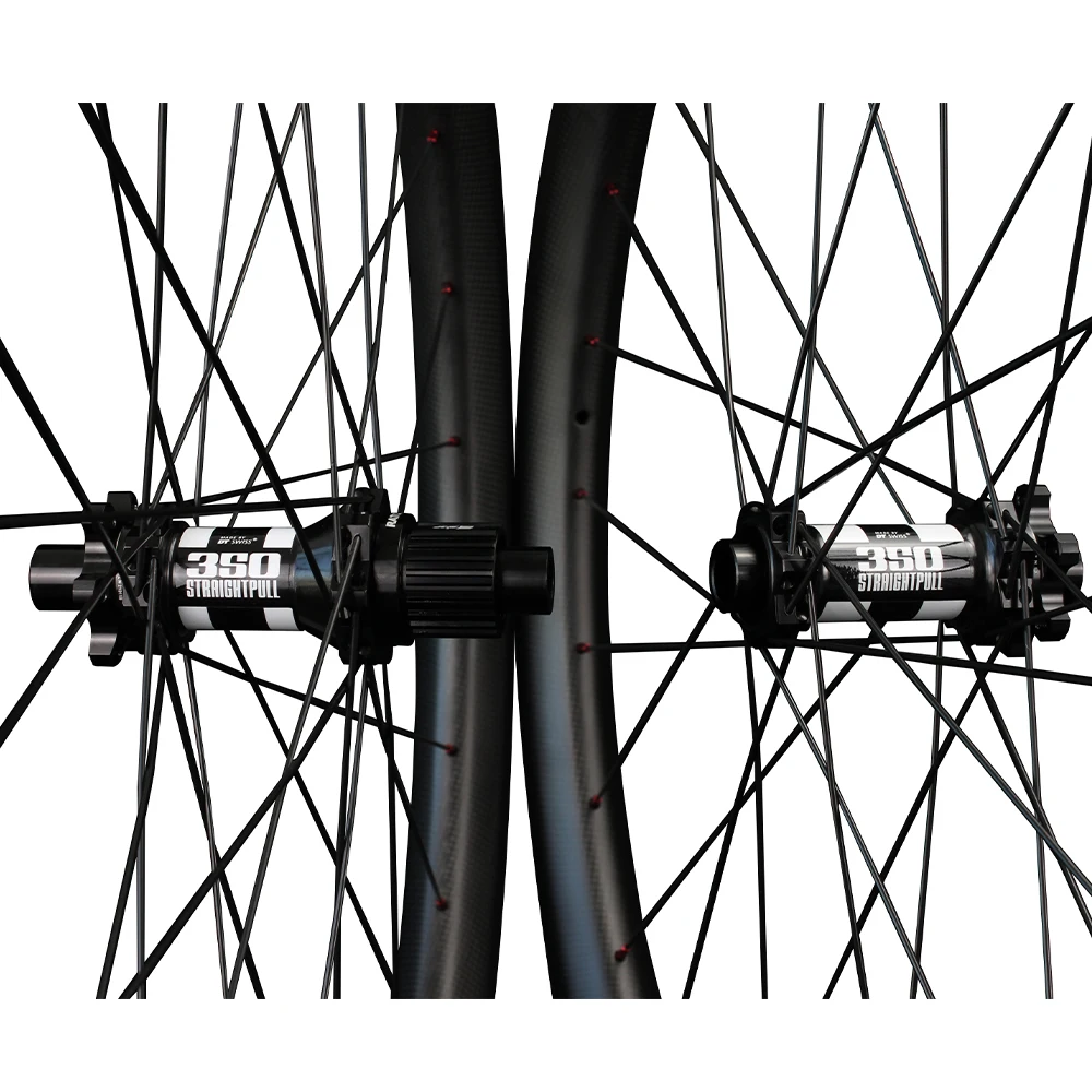 Ассиметричные карбоновые колесные диски 27.5er для горных велосипедов 45x30 мм AM