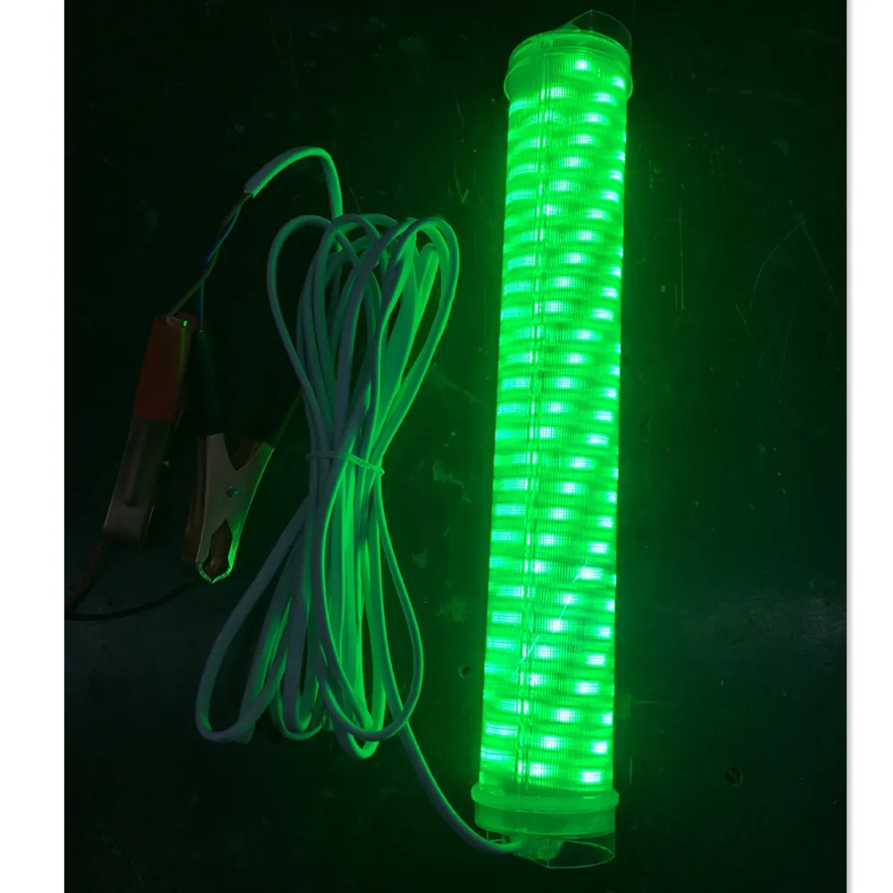 Рыболовный светильник 12 в 30 Вт 150smd led 150SMD зеленый погружной ночной Светильник