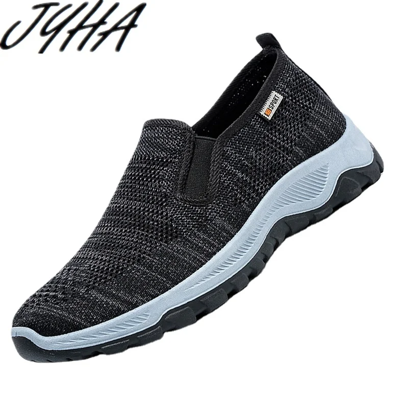

Mesh Men Shoes Summer Lightweight Sneakers Men Outdoor Casual Walking Shoes Breathable Slip on Mens Loafers Zapatillas Hombre