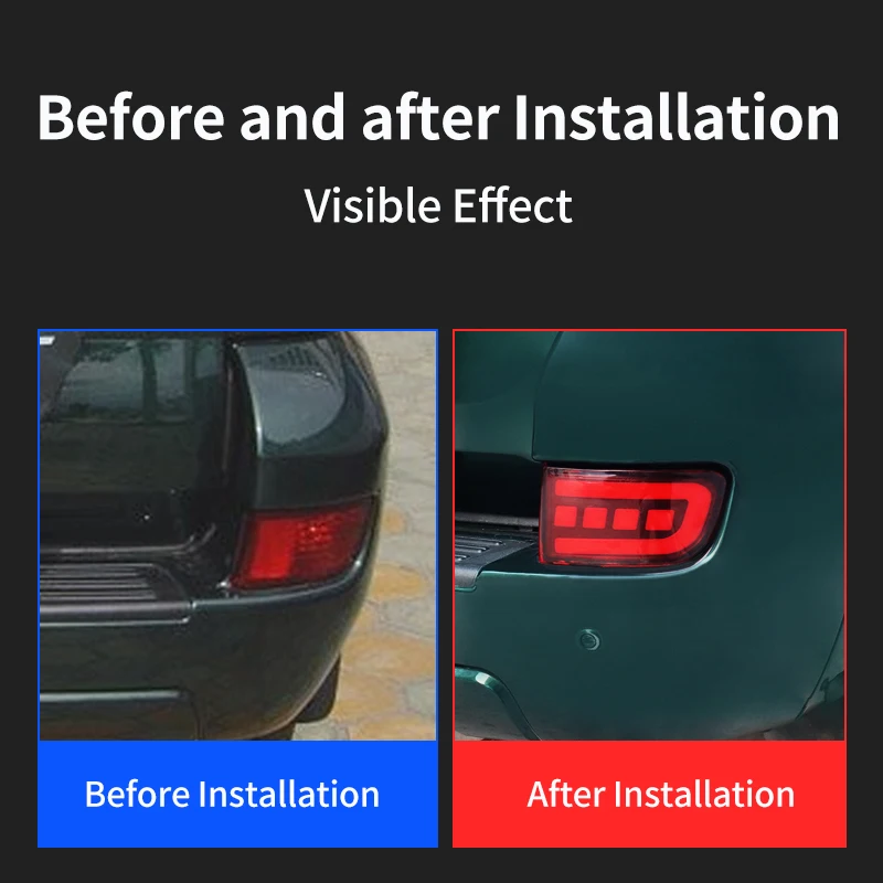 Для 2003-2009 тойота ленд крузер прадо 120 Свет бампера Модификация Lc120 FJ120 Стоп лампа
