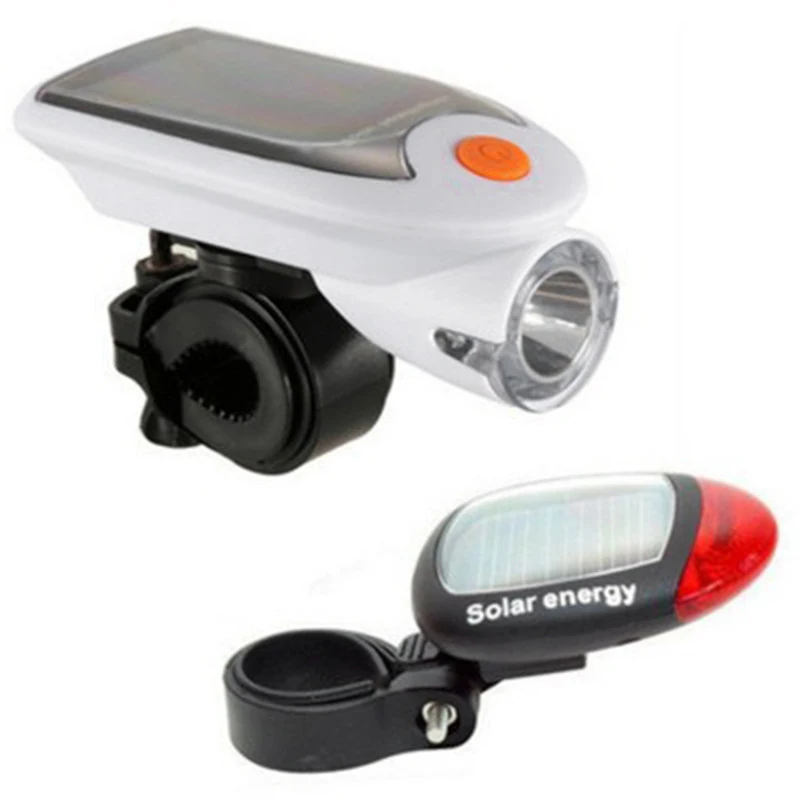 Solar Bicycle Headlights Led Usb Charging Light Mtb Tail | Спорт и развлечения