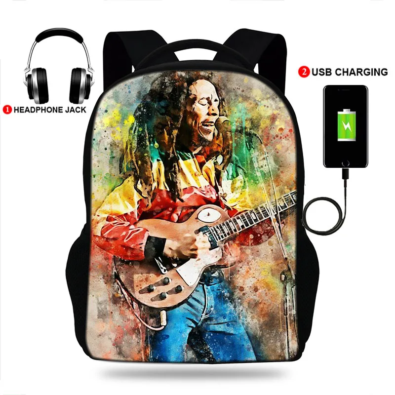 For Boys&girls Teenager Usb Charge Children's Backpack Kids 
