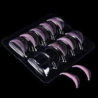 new silicone durable eyelash permanent perm curler curling root lifting false fake eyelash shield pad makeup patches 5 pairs