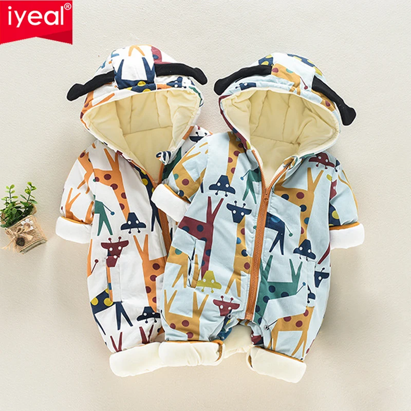 Церемониальные платья для малышей Зимний комбинезон младенцев Одежда мальчиков