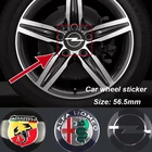 Наклейки на эмблему Tesla Model 3 Y S Opel Astra h j g k Insignia Corsa D Vectra C Zafira B, 4x56 мм