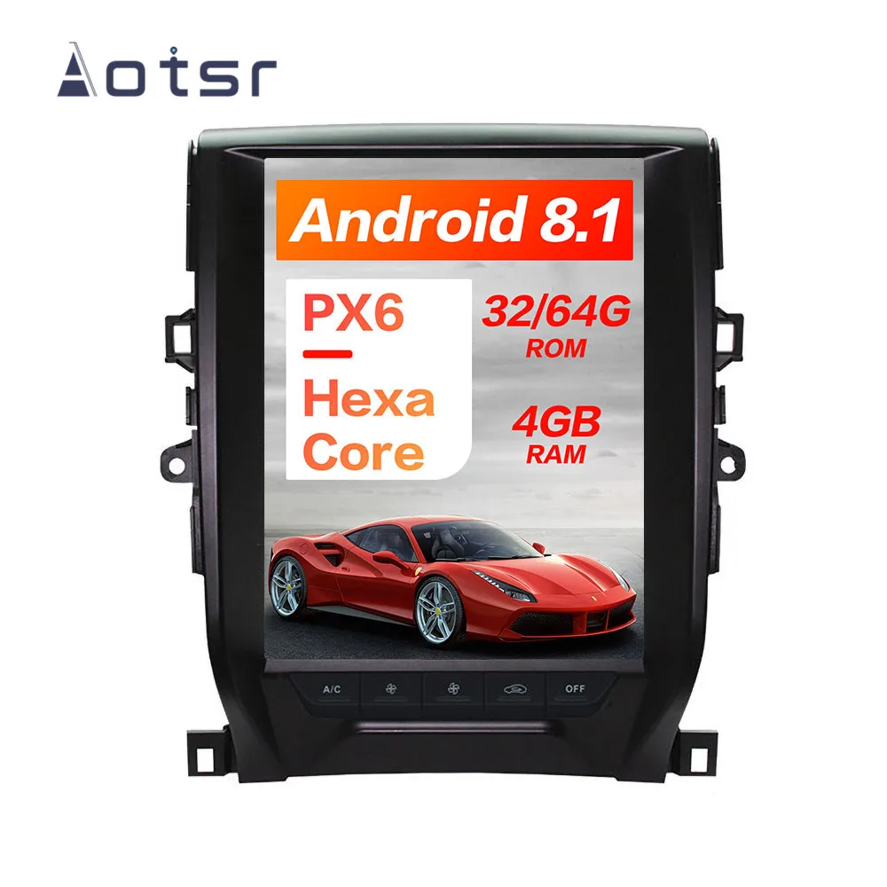 Автомобильный регистратор Tesla style Android 8 1 GPS-навигация для Toyota Reiz 2010-2013 головное