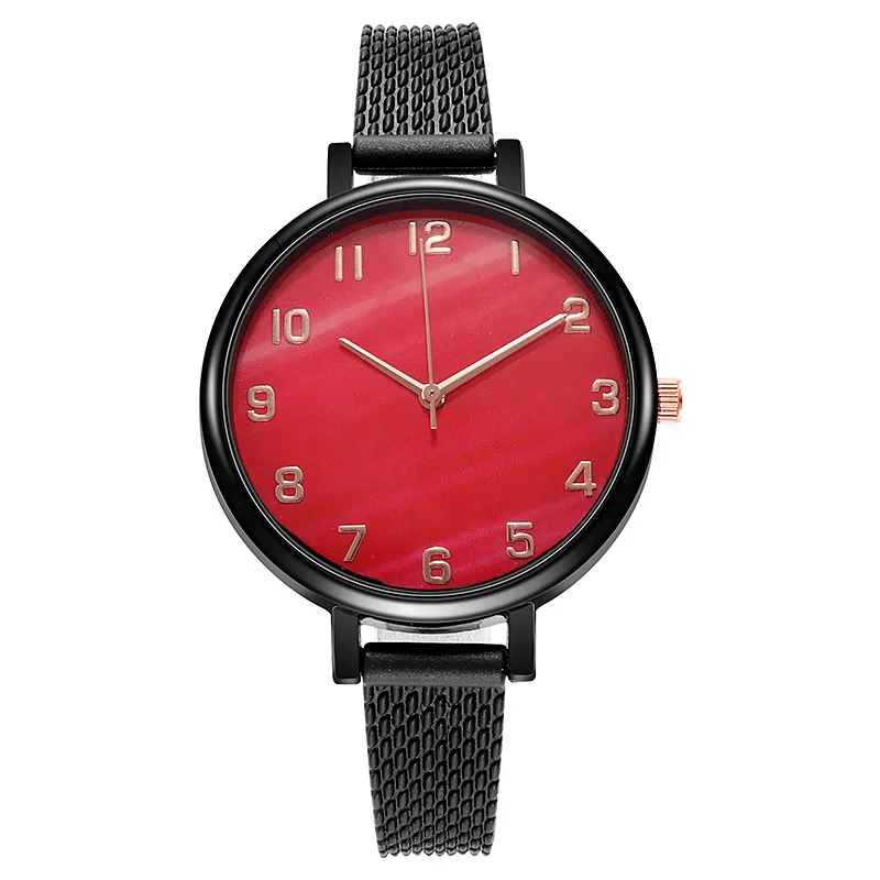 

Vogue Fashion Quartz Noctilucence High Quality 39mm Women Stainless Steel Mesh Rose Gold Waterproof Ladies Watch Dropshipping