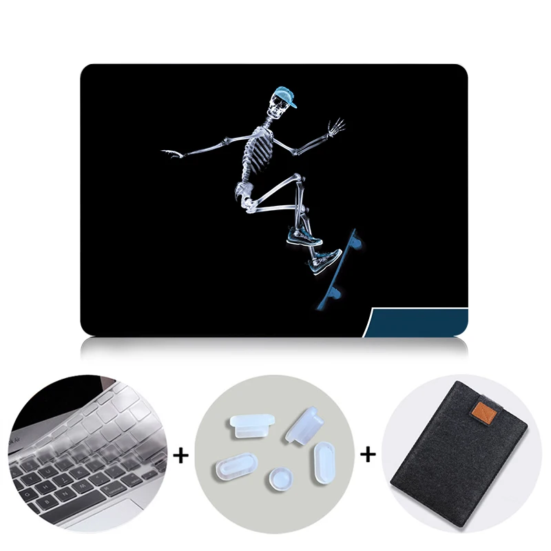 Жесткий чехол MTT с черным каркасом для Apple Macbook Pro 13 15 retina для Mac Book Air 11 12 13 защитный чехол для ноутбука - Цвет: MB03