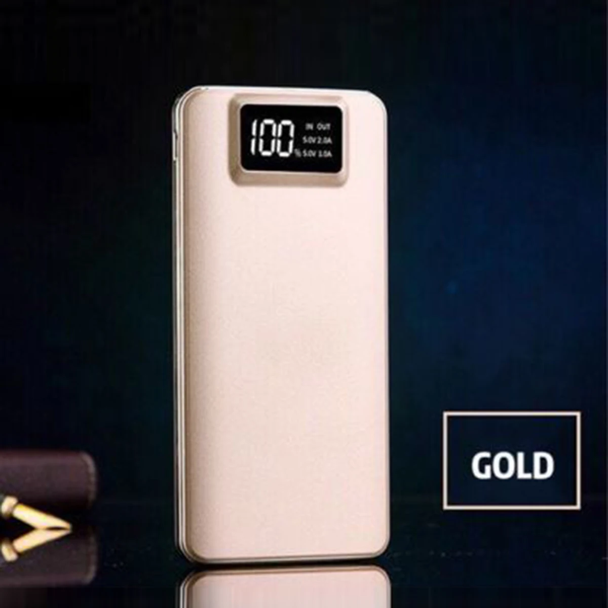 

External Power Bank Power Bank 20000mAh Portable 2 USB Port Digital Display Mobile Power Pack Dropshipping New