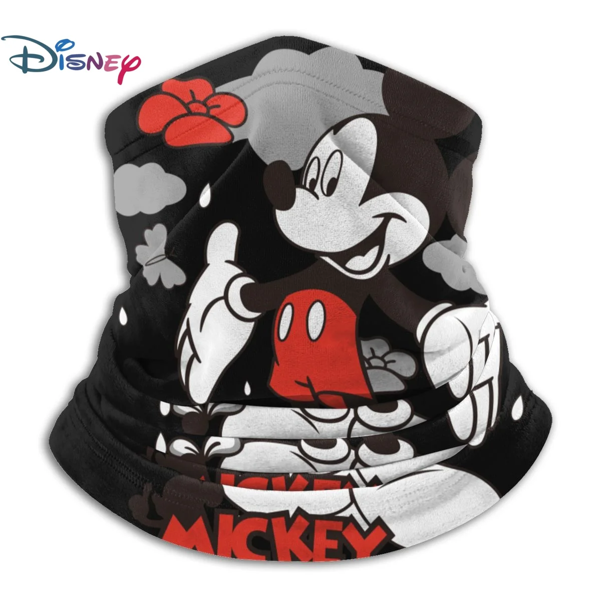 

Disney Mickey Women's scarf child Cycling winter Men Headband Magic Scarf Neck Fleece Warm Cover Half Face Scarves Bandana buff