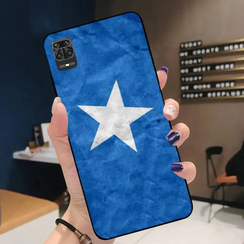 

Somali Somalia National Flag Coat Of Arms Phone Case For Redmi 7 8 9 A K20 30 Pro Note 8 9 Pro 9s