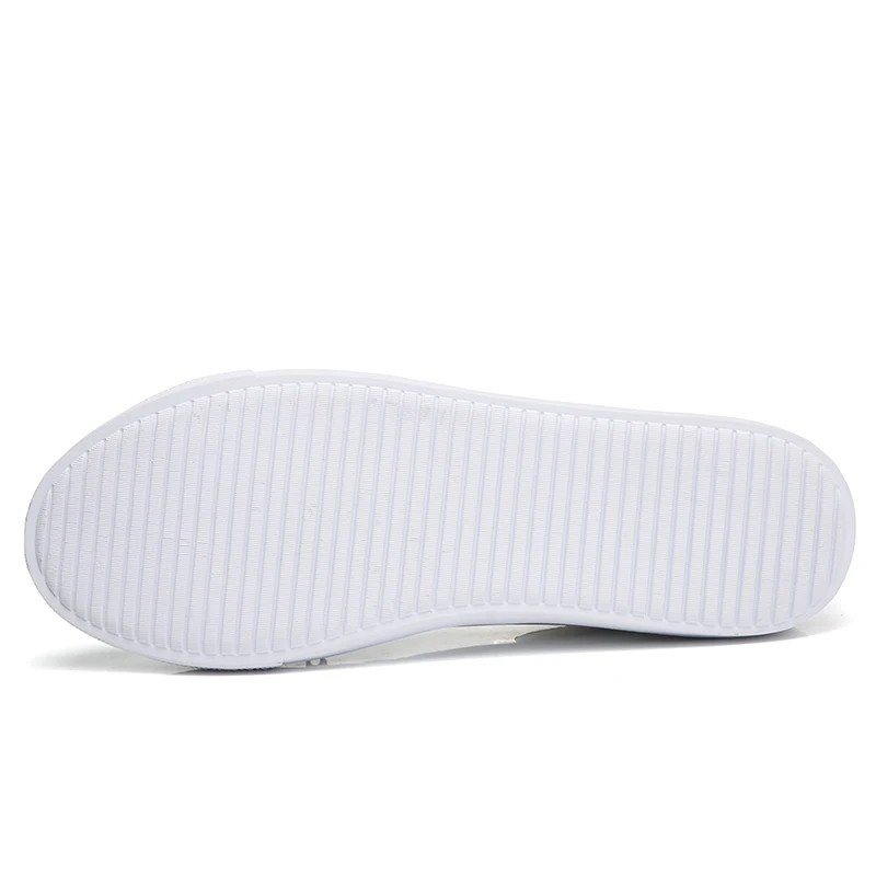 Женские кожаные туфли на плоской подошве TKN белые удобные повседневные кроссовки