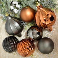 meichen decoration 6 20cm iron gray onion balls childrens day national day scene layout bronze christmas ball pendant