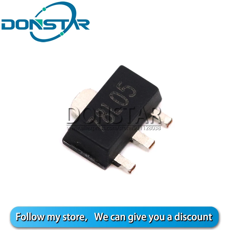 20PCS 78L05 SOT89 SOT CJ78L05 SMD SOT-89 Triode Transistor New and Original | Transistors